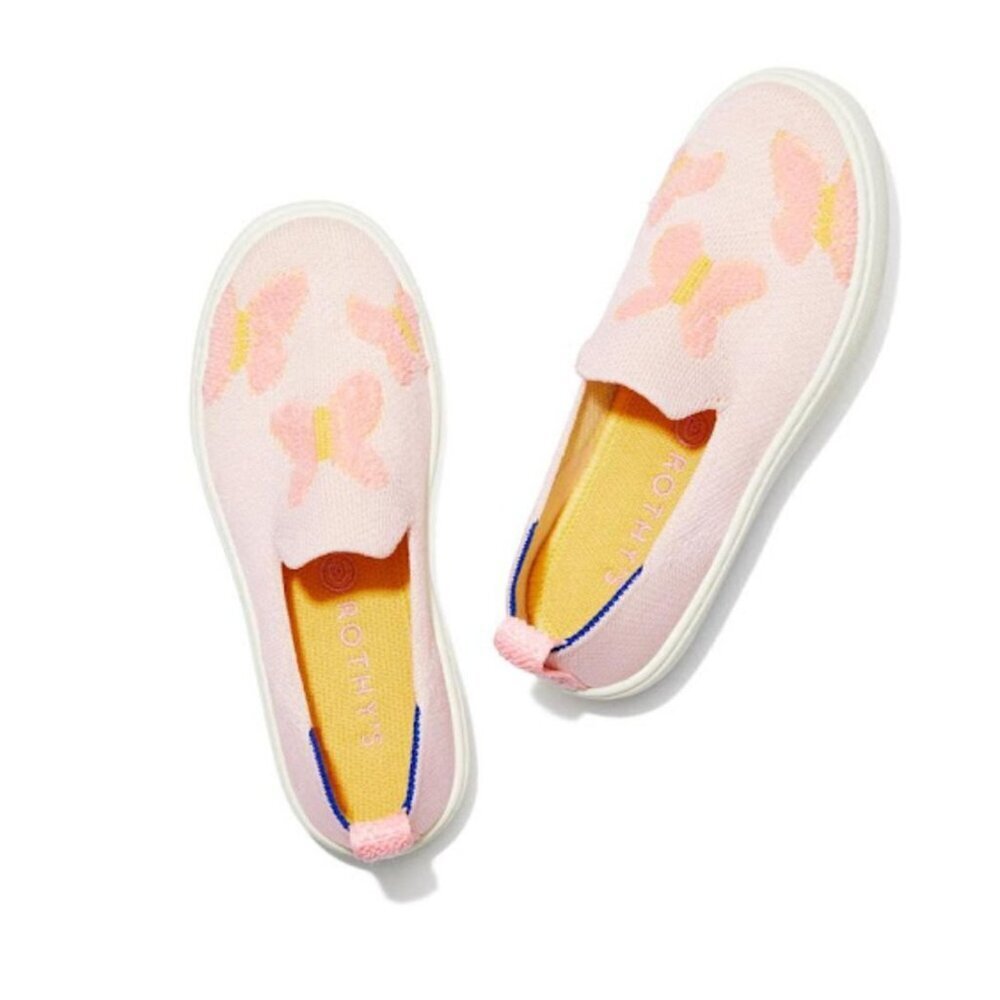 Rothy's Kids Sneakers in Flutter Pink Size 11